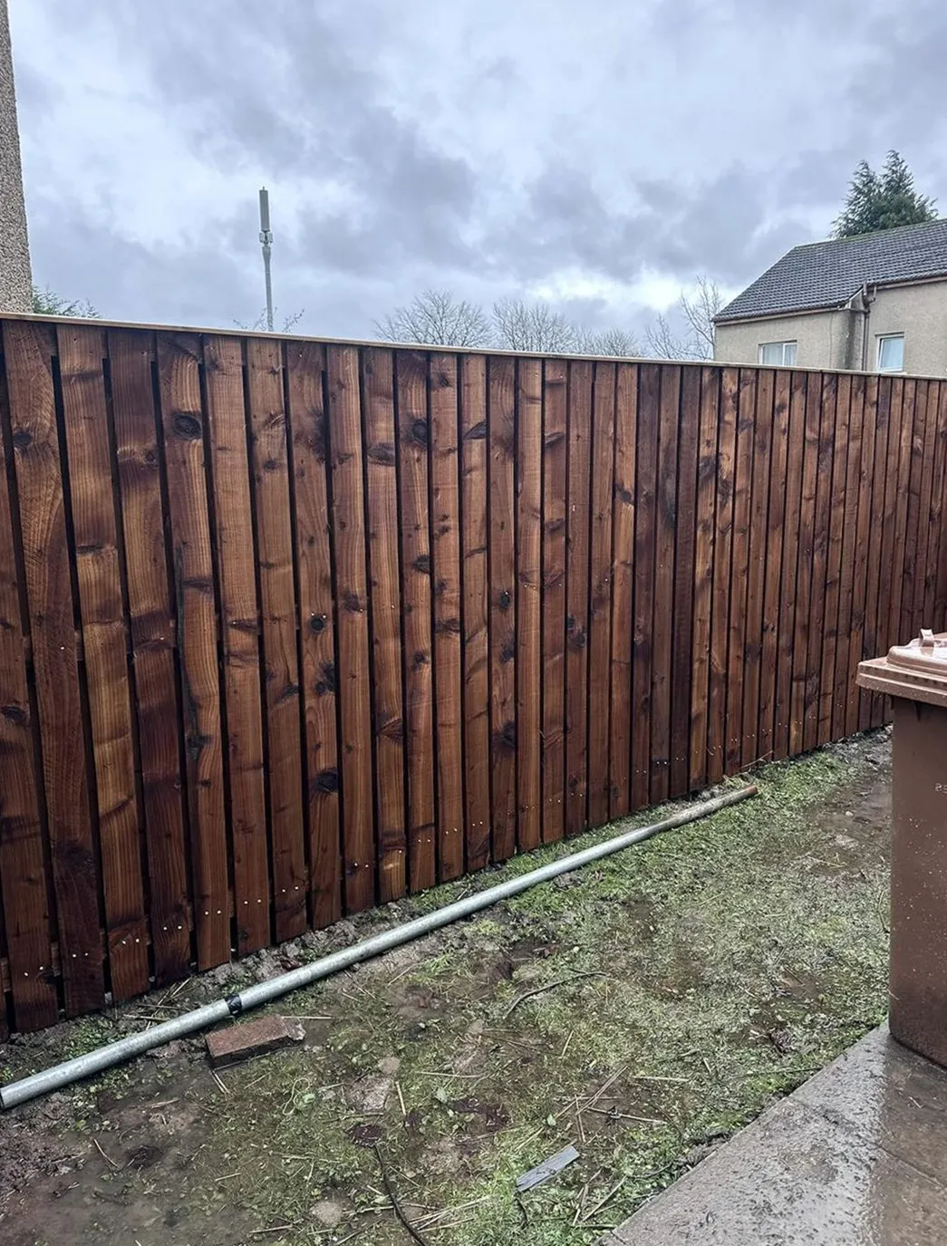 Residential Installation - Custom driveway gate installed for a Lubbock homeowner